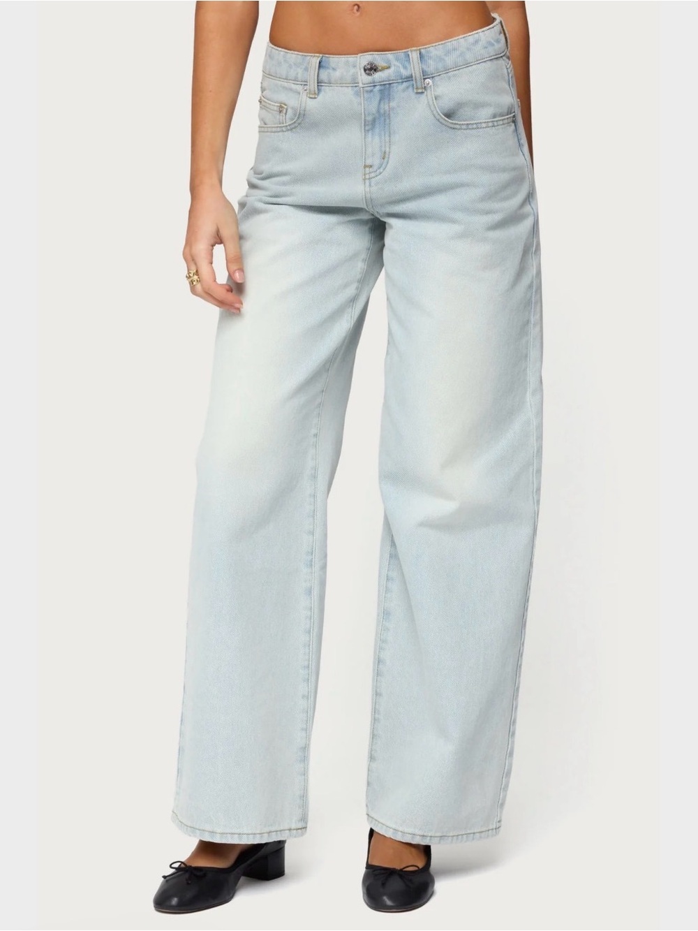 Edikted ery mid rise baggy jeans